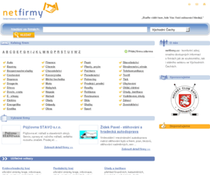 net-firmy.net: netfirmy.cz - internetová databáze firem, firmy
Společnost netfirmy.cz je provozovatelem regionální internetové databáze firem ve Východních Čechách.