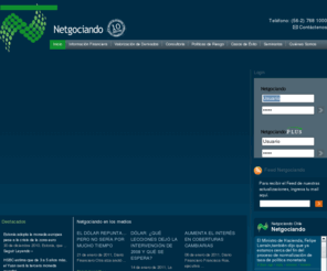 netgociando.com: Netgociando. El dólar en Chile.
Diseño e implementación de estrategias de cobertura en monedas y tasas de interés e inflación.