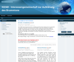 brummt.de: Willkommen auf der Startseite
IGZAB - Interessengemeinschaft zur Aufklärung des Brummtons