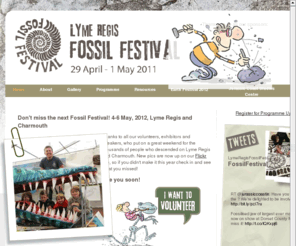 evolutionrocks.net: Lyme Regis Fossil Festival
Fossil Festival Overview