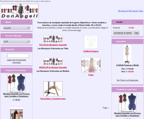 maniquicostura.com: Maniqui Ajustable coser
Proveedores de maniquíes ajustable de la gama Adjustoform. Varios modelos y tamaños, y envío a todo el mundo desde el Reino Unido, UE y EE.UU.
   Seleccione el tamaño y añadir su modelo deseado al carrito, a continuación, elegir el envío y forma de pago.