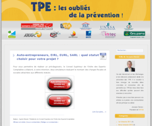 prevention-tpe.fr: TPE : les oubliés de la prévention !
Blog présentant les dispositifs de prévention à destination des TPE.