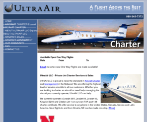 ultraaircharter.info: UltraAir LLC Private Jet Charter Services & Sales
