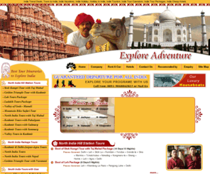 exploreadventure.com: Holiday Travel, Holiday Travel Package, Package Holiday, Budget Travel Holiday, Viajes A La India, Montanas De La India, Himalayas, La India De Norte, Leh Ladakh, Lugares Del Norte De India, Holiday Tour Travel, Family Holiday Travel, Online Travel Agency, Golden Triangle Tour, Delhi Jaipur Agra Tour, Religious Tour, North India Tour, Tour to Kerala, Tour to Manali, Tour to Kashmir, Tour to Rajasthan, North India Tour, South India Tour, Tourism in India
Specialist operator of organised adventure holidays and overland trips and tours in India, Nepal, 7 seaters, india tour, online travel agency in india, travel agents in india, tour and travel in india, travel agent india, travel agency india, travel package in india, india travel agency, travel agent for india, india travel packages, india travel guide, travel india tourism in india, visit india, trip to india, tourism in india, indian tailor-made tours, india tour packages, travel package in india, budget travel in india, tailormade tours to india, indian tour operators, tour operator in india, online hotel reservations, hotels booking in india, package tours of india, online travel agents, holidays in india, tailor made travel in india, india tour