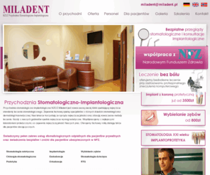 miladent.pl: Miladent - Implanty, Stomatolog, Dentysta
