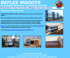 moodysremovals.com: Removals UK : Removals France : ReflexMoodys - UK removals, French Removals & Container Storage
Removals for the UK and France, container storage