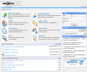 support.pk: Nexus - Powered By Kayako SupportSuite
