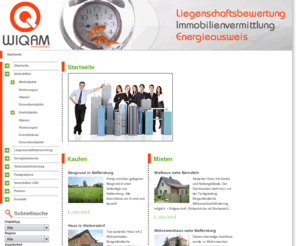 wiquam.com: WIQAM IMMOBILIEN • Reinhold Müllner • Homepage
WIQAM IMMOBILIEN • Reinhold Müllner, Homepage