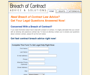 eventpresentations.net: Breach of Contract Attorneys Contract Rights Breach of Contract
Contract Lawyers Ready Now! Affordable Legal Help  Breach of Contract, Real Estate Contracts, Rental Contracts. Know your Contract Rights