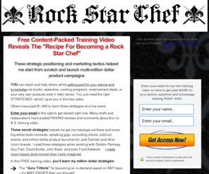 howtobecomearockstarchef.com: Rock Star Chef | Branding & Marketing For Chefs & Restaurateurs | Mark Garcia
Rock Star Chef Mark Garcia is the author of How To Become A Rock Star Chef and a Highly Acclaimed Leadership Speaker, Seminar Leader, and Business Consultant