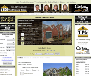 lake-zurich-homes.com: Lake Zurich Homes - Homes, Real Estate and Property For Sale in Lake Zurich, Illinois
View homes for Sale in Lake Zurich, Illinois. Browse through homes for Sale, real estate for homes, and property for homes in Lake Zurich, Illinois. This Lake Zurich real estate site contains up to date information on homes for Sale in Lake Zurich, IL.