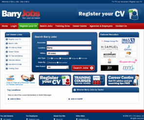 barry-jobs.co.uk: Barry Jobs - Jobs in Barry
Barry Jobs - Find jobs in Barry. Search Barry Jobs by sector or keywords. Upload your CV to send your details to Barry agencies and employers.