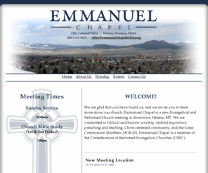 emmanuelchapelhelena.com: Welcome to Emmanuel Chapel
Emmanuel Chapel of Helena, MT