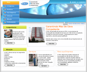 gmcservicos.com: GMC Serviços - Garantindo Mão de Obra Competente
A GMC Serviços, oferece serviços de terceirização nos mais variados setores da sociedade, primando pela excelência nos serviços de mão-de-obra.