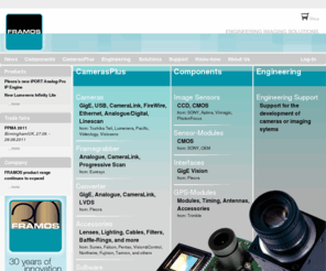 ccdforum.com: Framos:  Imaging Solutions
Anbieter von Komponenten und Systemen für die Industrielle Bildverarbeitung.