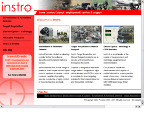 instroprecision.co.uk: Instro Precision LTD angulation & goniometer systems, motorised pan & tilt systems, optical metrology systems
instro precision ltd -  angulation & goniometer systems, motorised pan & tilt systems, optical metrology systems, surveillance systems, tripods & tracking heads, gps modules and accessories