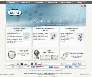 kutaygroup.com: Çağdaş Laboratuvarlar İçin.
Kutay Laboratuvar Cihazları Ticaret A.Ş.
