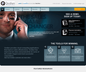 qvidian.com: Proposal RFP Software, Sales Effectiveness & Proposal Automation | Qvidian
Qvidian offers sales proposal, RFP, sales enablement & proposal automation software. Improve your sales team's effectiveness, save time and increase win rate.