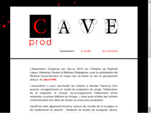 caveprod.com: En construction
site en construction