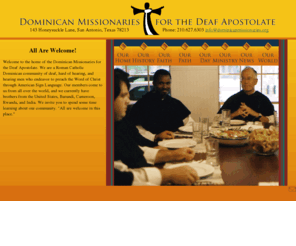 dominicanmissionaries.org: DMDA: All are Welcome
     