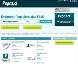 pegas.cl: Pegas.cl
Pegas.cl, el nuevo Portal de Empleo de Chile