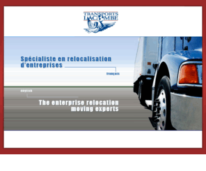 transportslacombe.com: Transports Lacombe - Déménagement commercial et résidentiel
Transports Lacombe est le spécialiste de la relocalisation d'entreprises depuis plus de trente ans. Déménagement commercial et résidentiel.