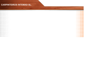 intemad.es: CARPINTEIROS INTEMAD
   Para carpinteiros INTEMAD sl  siempre ha sido muy importante conseguir un producto de calidad. Para llegar a este objetivo, seleccionamos las mejores maderas, e invertimos en los mejores profesionales para nuestra empresa.

