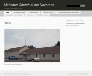 mahometchurchofthenazarene.org: Mahomet Church of the Nazarene   - 702 Turkey Farm Rd,   Mahomet IL 61853
