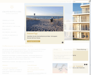 ostseebadahrenshoop.org: Grand Hotel auf dem Darß - Kurhaus Ahrenshoop - Hotel, Gourmet-Restaurant, SPA
