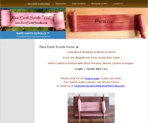 rareearthscrolls.com: Rare Earth Scrolls™ LLC - Home
