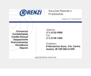 renzi.com.br: Organização Renzi | on-line ...
