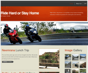 sanjeevnanda.net: Sanjeev Nanda - Ride Hard or Stay Home | Sanjeev Nanda - Driving on Highways
Sanjeev Nanda compiles 3 years of his travelling memories - Ride Hard or Stay Home by Sanjeev Nanda is about passion for motorcycles and the love for travelling.