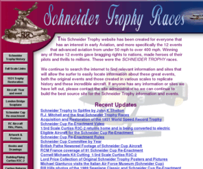 schneider-cup.com: Schneider Trophy Races
'Schneider Trophy Races' home page