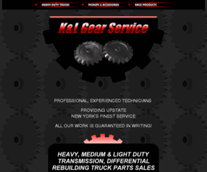 klgear.com: heavy medium light duty transmission truck repair
Transmission and rearend rebuilding for heavy, medium and light duty trucks.  Save money by rebuilding.