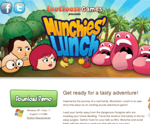 munchies-lunch.com: Main-Page - Munchies' Lunch
Inspired by the journey of a real family, Munchies' Lunch is an epic story that plays as an exciting puzzle-adventure game!