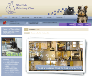 mywestsidevet.com: Welcome to West Side Veterinary Clinic
We at WSVC aim to give the best care, love and support to you and your furry loved ones.