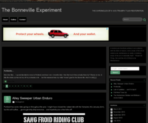 bonneville-experiment.com: The Bonneville Experiment
