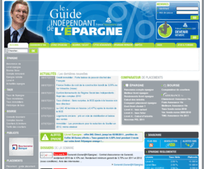 guidepargne.org: Epargne, placement assurance-vie, livret A  Z, bourse : guide de l'pargne
Epargne, Livret A  Z et placement financier : Le guide indpendant de l'pargne vous permet de retrouver les offres de placements financiers : assurance-vie, livret pargne, bourse, compte rmunr, PERP. Tous les dtails pour gagner plus d'intrts avec votre argent !