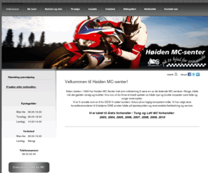 hoiden-mc.no: Velkommen til Høiden MC-senter! - Høiden Mc Senter
HØIDEN MC-SENTER