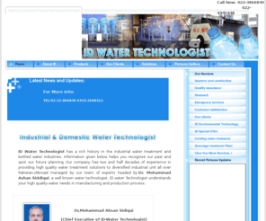 id-watertechnologist.com: Indutrial & Domestic Water Technologist and Water Testing Laboratory
Id Water Technologist