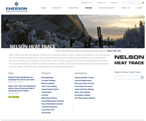 nelsonheaters.com: Nelson Heat Tracing Systems
Specializing in self regulating heat tracing systems, system monitors and controls for over 40 years. 
