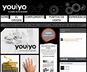 youiyo.com: Youiyo - El anillo de la amistad
Youiyo, el anillo de la amistad. Si tienes un amigo de verdad, díselo con este símbolo que le hará sentir especial.