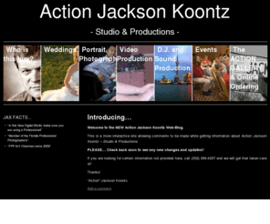 actionjacksonkoontz.com: Action Jackson Koontz
Action Jackson Koontz: - Studio & Productions -