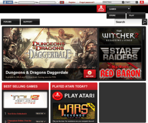 ataristore.com: Home | Atari Video Games
Atari is a global producer, publisher and distributor of interactive entertainment software for all market segments and all interactive game platforms.