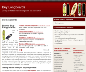 buylongboards.org: Buy Longboards - Find affordable Buy Longboards here!
Buy Longboards - Find Affordable Buy Longboards at www.westcoaststylez.com. We have the best selection and prices anywhere on the net! Halloween is coming, order today!