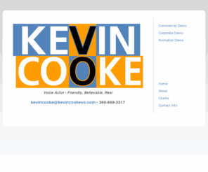 kevincookvo.com: Kevin Cooke, Voice Actor
