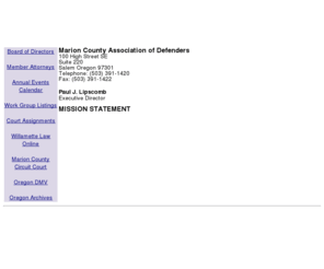 mcadlaw.com: MCAD - Marion County Association of Defenders
MCAD, Attorney, Attorneys, Marion County, Association of Defenders