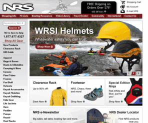 nrsmarketing.com: NRS - Kayaking Gear, Rafting Supplies and Boating Equipment
Kayaking and rafting gear, boating equipment and river supplies including life jackets oars paddles kayaking gear and rafting equipment supplies 