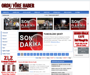 orduyorehaber.com: Ordu Yöre Haber Gazetesi - Ordu Haberleri - Anasayfa
