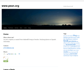 pean.org: www.pean.org | freebsd, blog and stuff.
